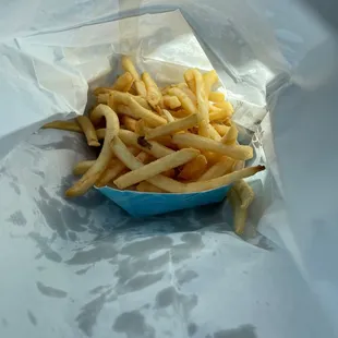 Fries (not crinkle )
