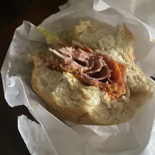 Italian Grinder Cold Sandwich