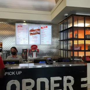 order counter