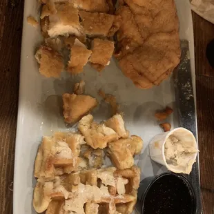 Chicken and waffles!