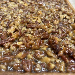 Pecan honey pie