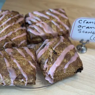 Cranberry Orange Scone