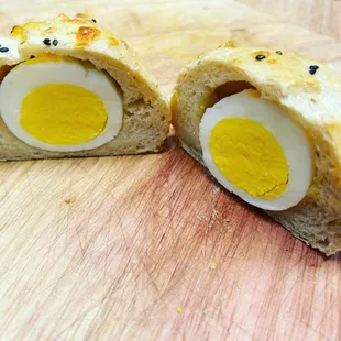 the inside of the egg