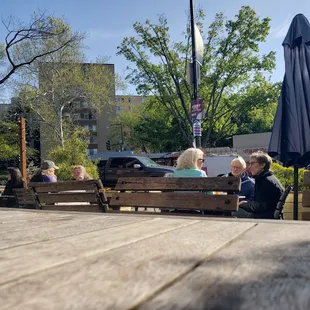 Outdoor seating
