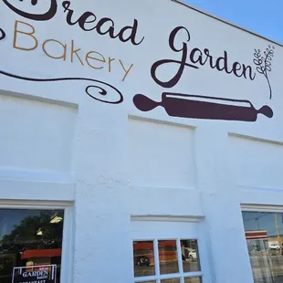 the outside of the building