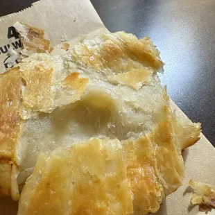 Underbaked croissant