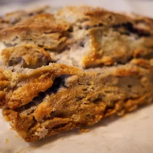 Blueberry cream cheese scone