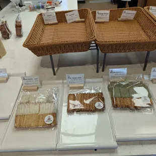 Pastry Display at End of Day