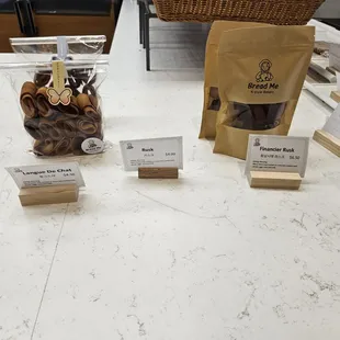 Pastry Display at End of Day