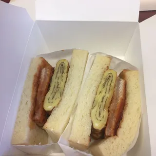 Unagi & Egg Sandwich