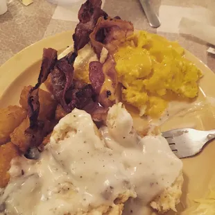 Under 20 bucks for unlimited breakfast like you used to get at grandmas. The cinnamon rolls alone are worth the trip.