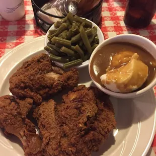 The fried chicken. Why did they have to fry it for so long?