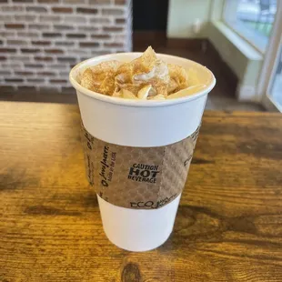 Mocha cappuccino (Hot) lrg