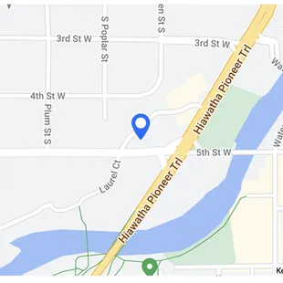 a map of the location of bread people