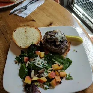 Forest Mushroom Burger