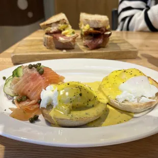 Cured Salmon Benedict