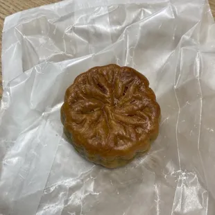 Red bean mooncake. Soooo good.