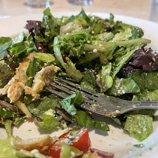 Salad. It was probably not even at a food, safe temperature.