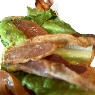 Cold, microwave bacon.