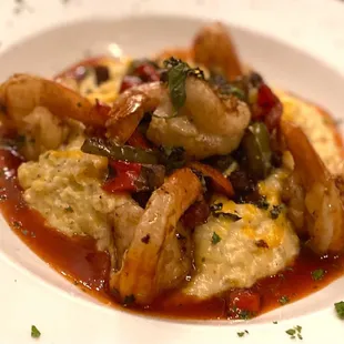 Southern Shrimp &amp; Sharp Cheddar Grits Dinner
