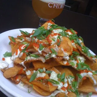 Spicy Bleu Cheese Potato Chips