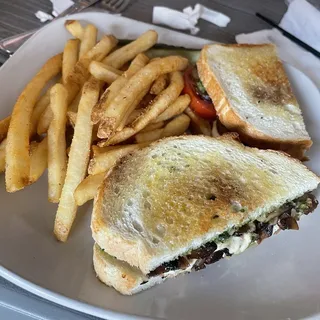 Veggie Caprese Cheese Sandwich