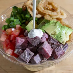 steak, food