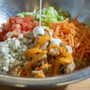 salads, food