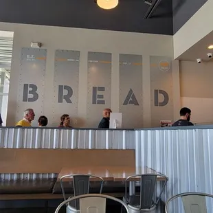 Sat lunch rush crowd just came in