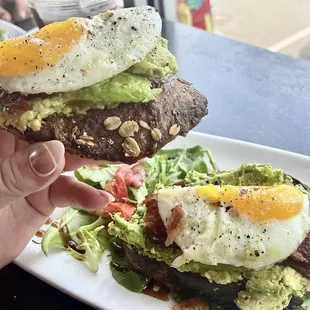Avacado toast - enough for 2!
