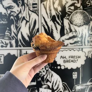 The best blueberry muffin of my mere 23 years. Better than grandma's