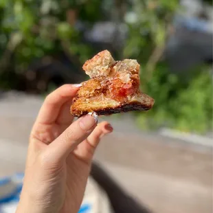 guava rose blood orange croissant