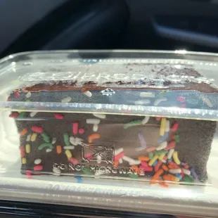 Wacky cake in a box