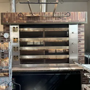 The open kitchen is neat!