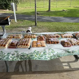 Trays of pastelitos