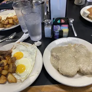 Biscuits and gravy