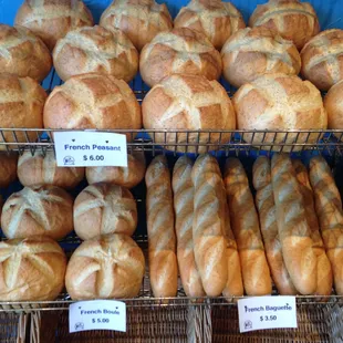 Baked fresh daily BREADS offers specialty breads as well as European favorites.  Follow us on Facebook!