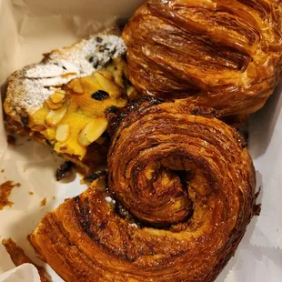 Half eaten pastry box!