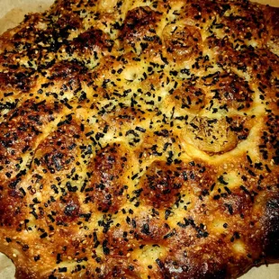 Furikake flat bread!