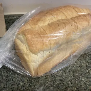 Sunday, 18 Feb. 2024 -- Country Buttertop Bread for $6.75 (can be bought sliced or not sliced)