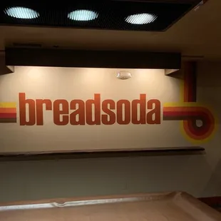Breadsoda mural painted by @patrickowensart
