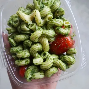 Pesto Pasta @tiffhuangry