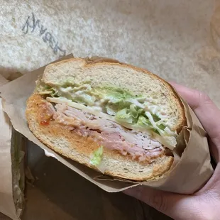 Someone On The Blazers (Turkey, Ham, Bacon Jam, Avocado, Dame Sauce, Pepperjack, Iceberg)