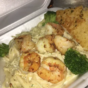 Pop up shrimp Alfredo NOT AN EVERYDAY ITEM