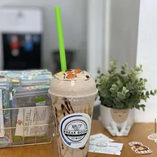 Butter Finger Protein Shake