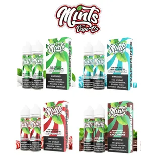 Mints e-juice available in salt and freebase. We also carry the flavors applemint and lemonmint.