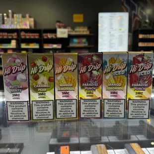 New Hi Drip Flavors in Freebase Juice