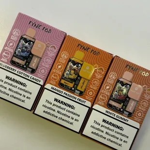 New Pyne Pod flavors