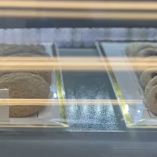 Snickerdoodle and raspberry thumbprint cookies