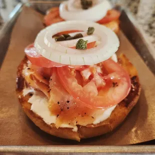 New Brunch Lox Bagel